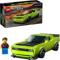 LEGO speed champions 77237 voiture de sport dodge challenger srt hellcat