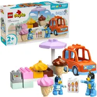 LEGO DUPLO Bluey 10458 Visite chez le marchand de glace avec Bluey