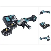 Makita DGA521RFX1 Meuleuse d'angle sans fil 125 mm 18V - X-LOCK Brushless + 2x Batteries 3,0 Ah + Chargeur