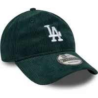 New Era Casquette CORD 9TWENTY LOS ANGELES DODGERS DKG femmes - Vert - Unique