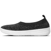 FitFlop Crystal Uberknit Black / Grey-Taille 36