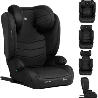 Kikkaboo 100-150 Cm I-stand I-size Car Seat Noir Enfants