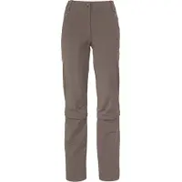 Vaude Farley Stretch Capri T-zip Iii Pants Gris 40 / Long Femme