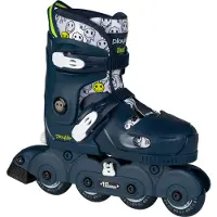 Playlife Smile Patins à roulettes en ligne pour garçons junior bleu foncé taille 30-33