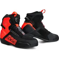 SHIMA Edge Vented Noir Rouge Chaussures de Moto Taille 45