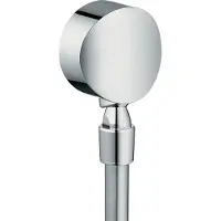 Hansgrohe HG Raccord de flexible FIXFIT S avec clapet anti-retour et rotule chrome