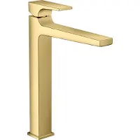 Hansgrohe Metropol mitigeur monocommande pour lavabo 260 avec poignée, vidage par poussée, pour cuvettes de lavabo, saillie 204mm, 32512990