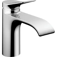 Hansgrohe Robinet mitigeur pour lavabo Vivenis, monocommande, finition chrome, sans bonde, technologie CoolStart