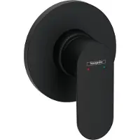 Hansgrohe rebris s - inbouw douchekraan, mat zwart