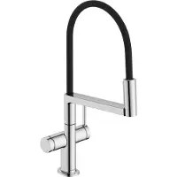 Hansgrohe robinet de cuisine monocommande Talis Select M54 PowderSpray, semi-professionnel, 3 jets, chromé