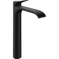 Hansgrohe Mitigeur de lavabo 250 CoolSt Vivenis sortie 191mm, avec robinetterie, noir mat