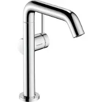 Hansgrohe Tecturis S Fine Mitigeur monocommandé pour lavabo, bec pivotant, ComfortZone210, CoolStar