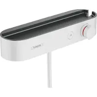 Hansgrohe - Mitigeur douche thermostatique ShowerTablet Select 400 blanc mat - Blanc