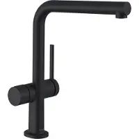 Hansgrohe 270 TALIS M54 Robinet d'évier, robinet d'arrêt 1jet noir mat