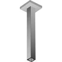 Hansgrohe Raccordement de douche au plafond , modèle E, 30 cm, finition chrome