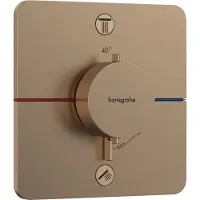 Hansgrohe Showerselect EN1717 Comfort Q Robinet de baignoire encastré 2 évacuations Brushed Bronze