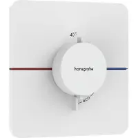 Hansgrohe ShowerSelect Comfort Q thermostat, encastré, 1 consommateur, rosace Soft Edge, 15588700