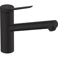 Hansgrohe Zesis M33 Mitigeur monocommandé pour cuisine ComfortZone 150, CoolStart, économie deau, 1 type de jet, chrome, saillie 220 mm, 000, 74813670
