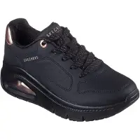 SKECHERS Uno Icon Sneakers Laag - Zwart - Maat 40