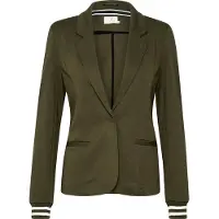 Kaffe Blazer 'KA Kinnie' olive / blanc