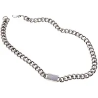 Cristian Lay Collier - - Argent - Acier - 45cm - Femme