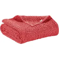 Vivaraise Plaid Tana Framboise 140 X 200 Cm Vivaraise