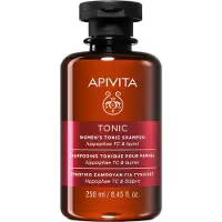 Apivita Tonic, shampooing renforçant contre la chute des cheveux pour les femmes, 250 ml