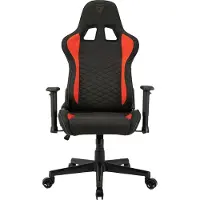 Sense7 Spellcaster, Chaise gaming, Noir, Rouge