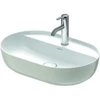 Duravit Aufsatzbecken LUV o ÜL m HLB 600x400mm 1 HL gr sdm WG