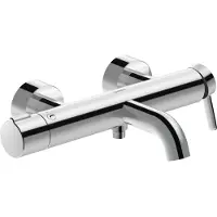 Duravit C.1 Mitigeur monocommande bain/douche apparent Chromé Brillant 314x190x108 mm - C15230000010