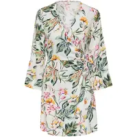 JDY Robe 'JDYSEZEN' bleu marine / jaune / vert / blanc