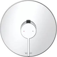 Duravit Set de finition D-NEO pour mitigeur de douche encastré chromé
