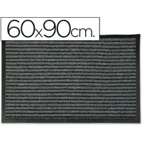 PaperFlow Tapis anti-salissures "ECO BRUSH", gris 0,000000 Noir