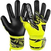 Reusch Attrakt Silver Goalkeeper Gloves Jaune 8
