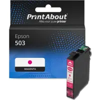 PrintAbout Cartouche compatible pour Epson 503 (C13T09Q34010) - Magenta