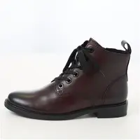 Marco Tozzi Bottines à lacets bordeaux