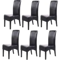 Mendler Chaise de salle à manger Crotone (lot de 6)
