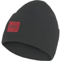 HUGO Bonnet 'Xaff 6' rouge / noir