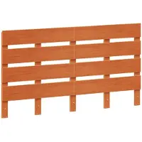 vidaXL Tête de lit brun cireux 150 cm pin massif