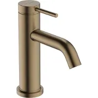 Hansgrohe robinet de lavabo monocommande Tecturis S, finition bronze brossé, technologie CoolStart EcoSmart+, sans bonde