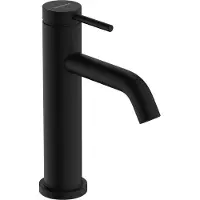 Hansgrohe tecturis s - wastafelkraan met afvoerplug, coolstart, ecosmart, mat zwart