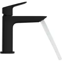 Hansgrohe Logis Mitigeur de lavabo Fine, ComfortZone110, bonde à tirette, saillie 121mm