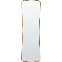 Beliani Miroir BRIEUC 50 cm 160 cm Doré