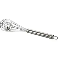 Tescoma Fouet en acier inoxydable avec boule DELÍCIA 25 cm, Fouet, Argent