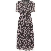 Soaked in luxury Robe 'Aldora' lilas / cyclamen / noir