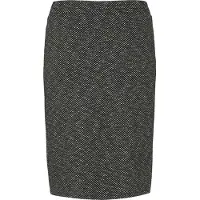 Kaffe Jupe 'KAtippie' crème / noir