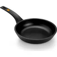 BRA Poêle en aluminium coulé 26 Cm Noir Noir One Size