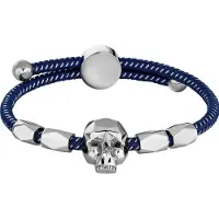 Police Pj26554bln02 Bracelet Argenté Homme