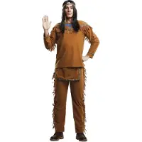 MOM Indian Man Costume Marron XL Enfants