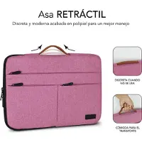 Subblim housse pour ordinateur portable air padding 360 sleeve 15.6